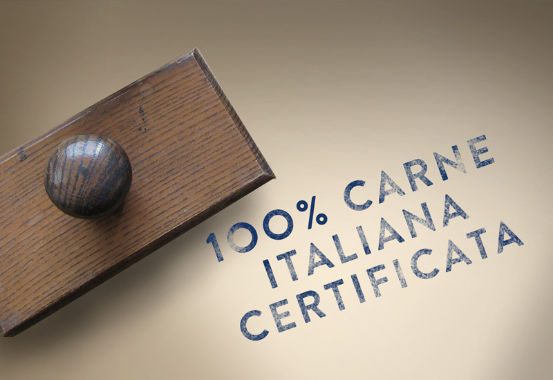 100% Carne Italiana Certificata